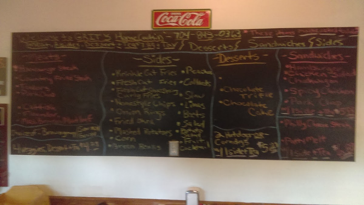 Menu Grits Home Cookin’-10