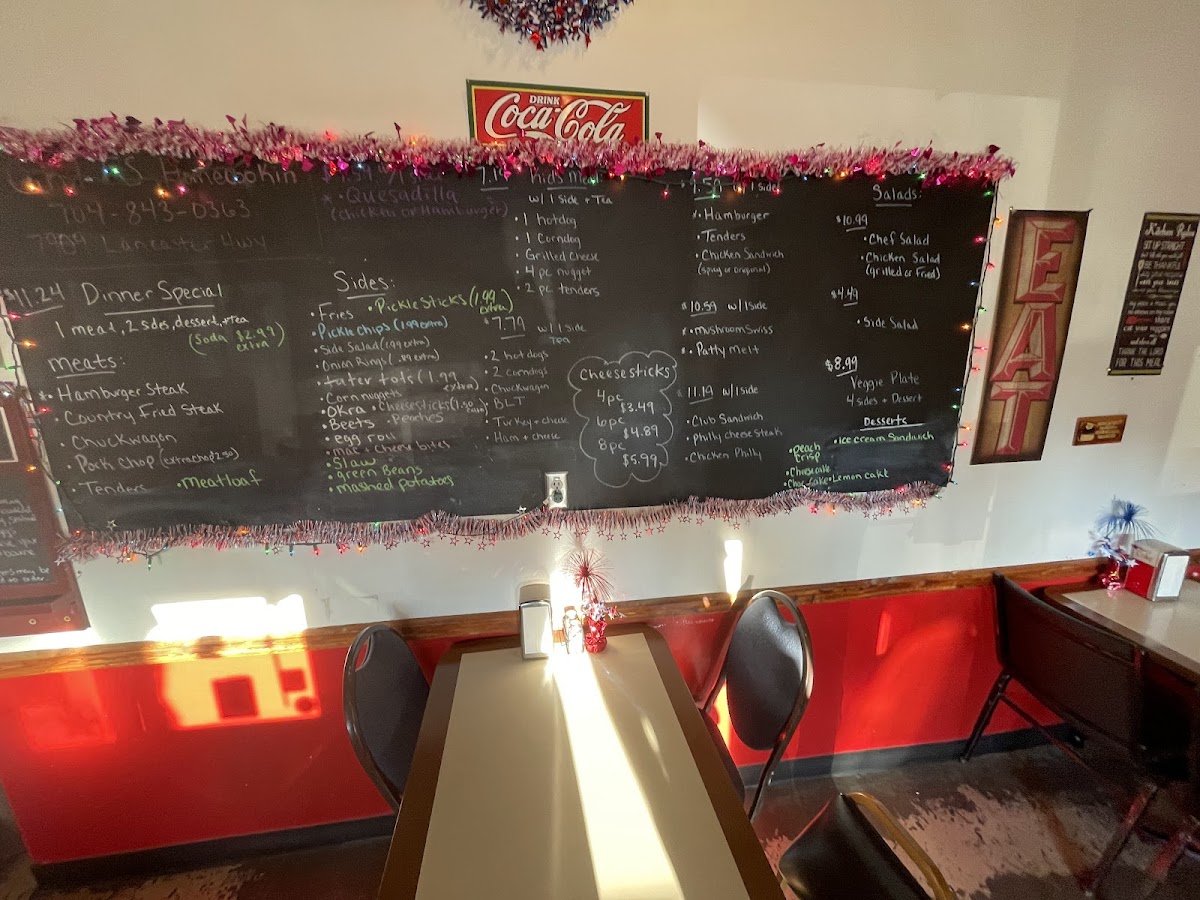 Menu Grits Home Cookin’-2